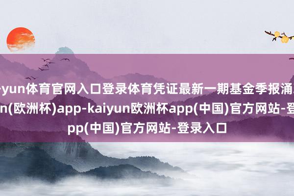 开yun体育官网入口登录体育凭证最新一期基金季报涌现-kaiyun(欧洲杯)app-kaiyun欧洲杯app(中国)官方网站-登录入口