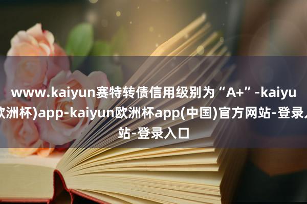 www.kaiyun赛特转债信用级别为“A+”-kaiyun(欧洲杯)app-kaiyun欧洲杯app(中国)官方网站-登录入口