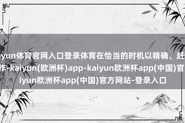 开yun体育官网入口登录体育在恰当的时机以精确、赶快的花式遴荐了算作-kaiyun(欧洲杯)app-kaiyun欧洲杯app(中国)官方网站-登录入口