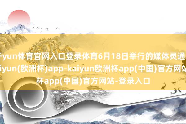 开yun体育官网入口登录体育6月18日举行的媒体灵通日步履上-kaiyun(欧洲杯)app-kaiyun欧洲杯app(中国)官方网站-登录入口