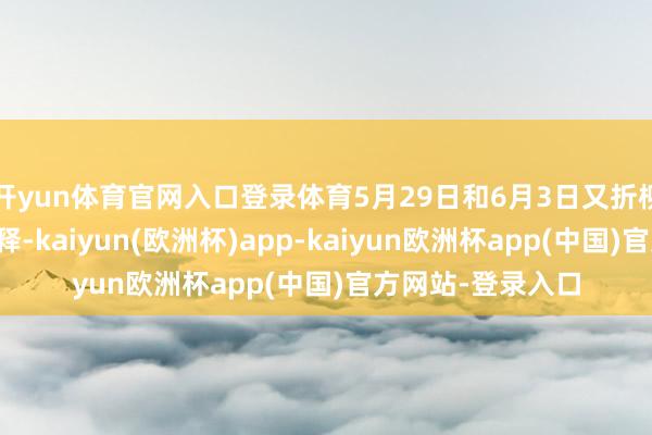 开yun体育官网入口登录体育5月29日和6月3日又折柳有两东说念主获释-kaiyun(欧洲杯)app-kaiyun欧洲杯app(中国)官方网站-登录入口