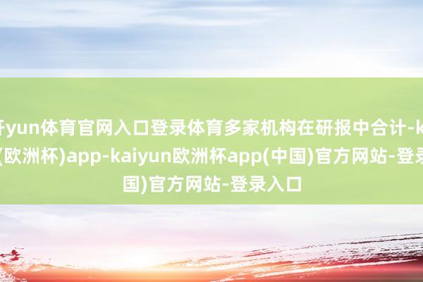 开yun体育官网入口登录体育多家机构在研报中合计-kaiyun(欧洲杯)app-kaiyun欧洲杯app(中国)官方网站-登录入口